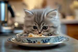 qué come el gato