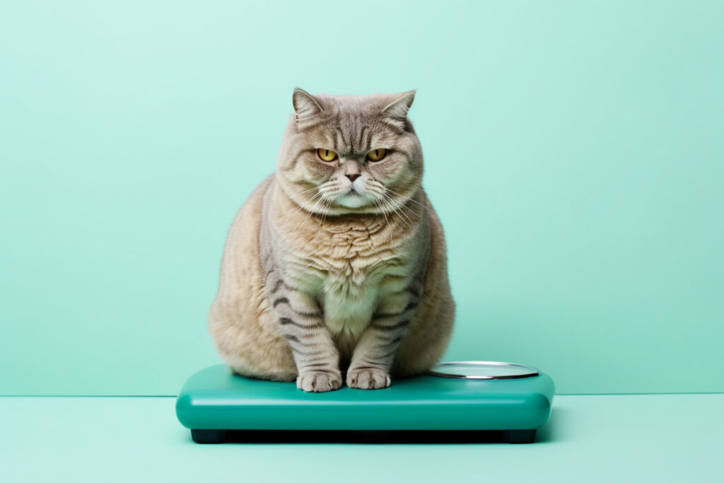 obesidad en gatos