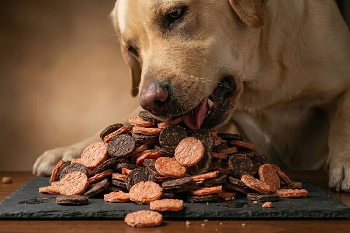 snack para perros